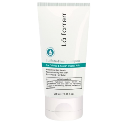 مای دارو - شامپو بدون سولفات مناسب موهای کراتینه و رنگ شده لافارر