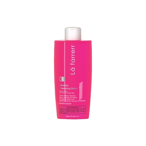 مای دارو - محلول میسلار 1 پاک کننده آرایش پوست نرمال و چرب لافارر