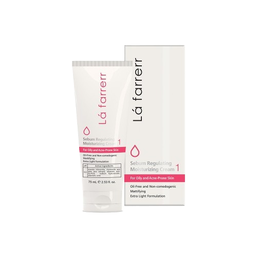 مای دارو - کرم مرطوب کننده و آبرسان 1 تنظیم کننده سبوم پوست چرب و آکنه دار لافارر