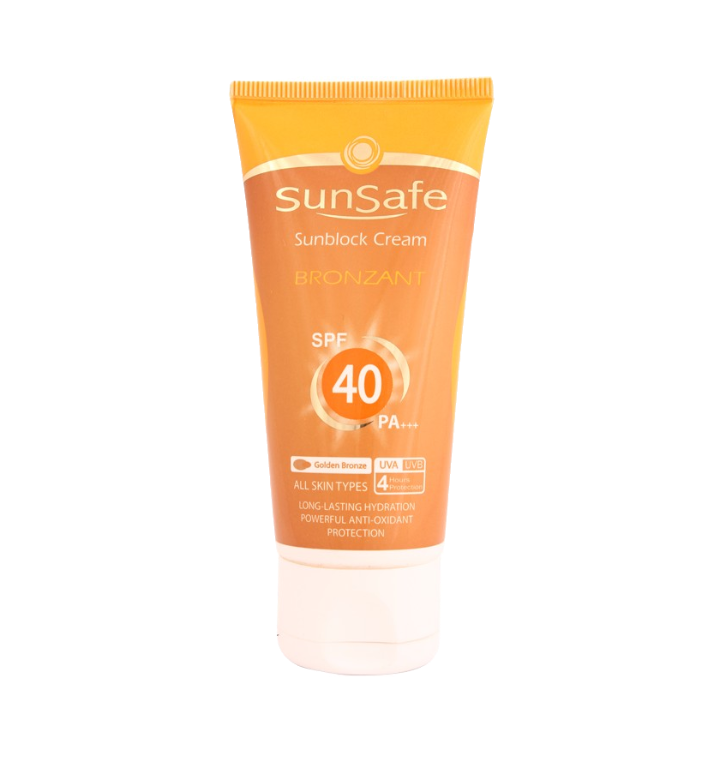 مای دارو - کرم ضد آفتاب SPF40 برنزه کننده سان سیف