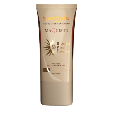 مای دارو - ضد آفتاب کرم پودری و پرایمری مکی سان SPF50 سان سیف(N15)