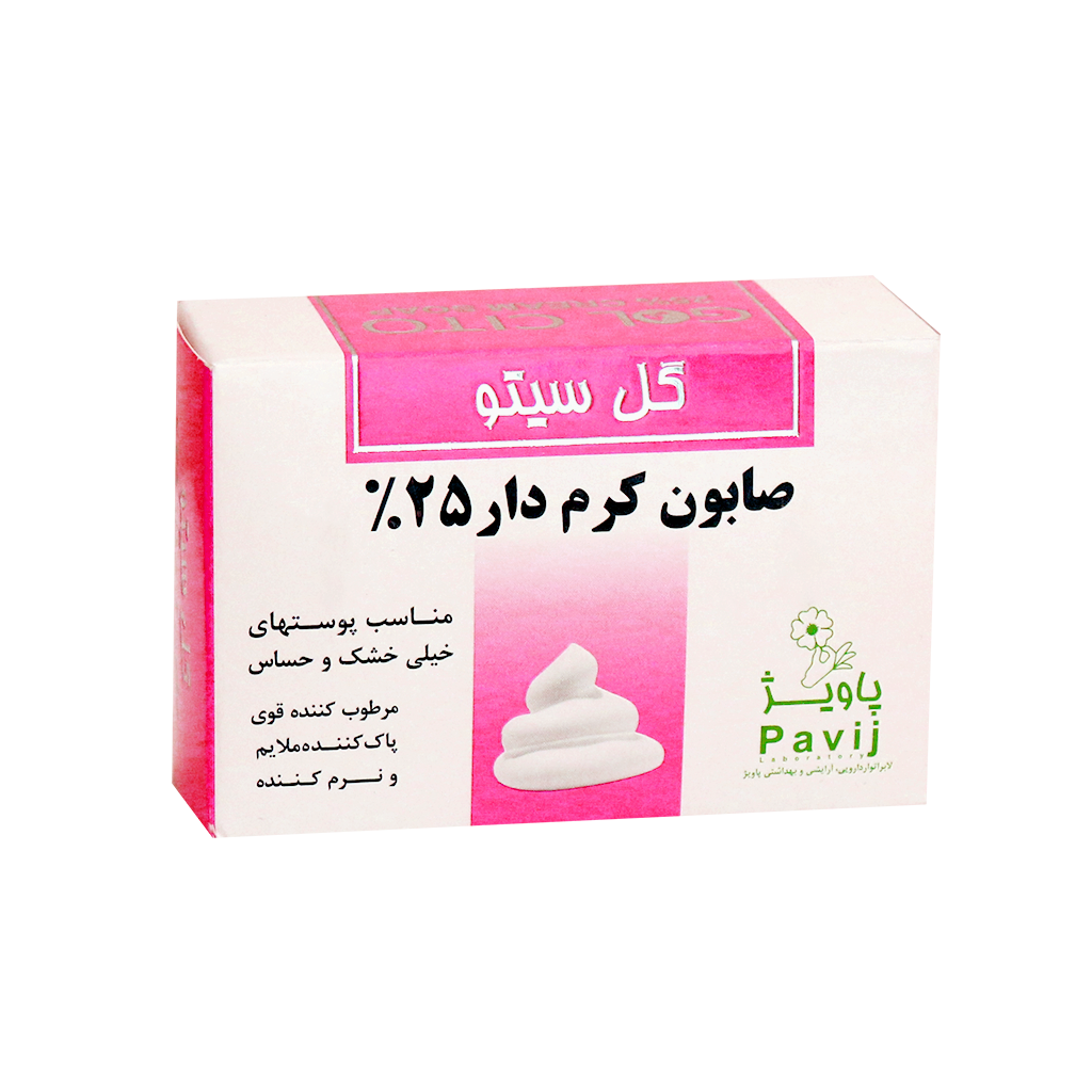 مای دارو - صابون کرم دار 25 درصد گل سیتو