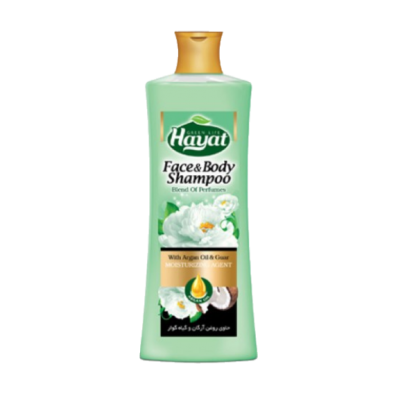 مای دارو - شامپو صورت و بدن صدفی سبزآبی حیات