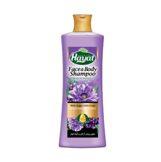 مای دارو - شامپو صورت و بدن صدفی بنفش حیات