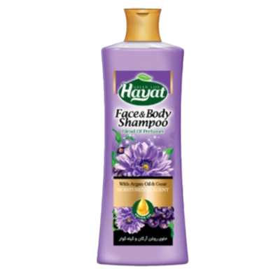 مای دارو - شامپو صورت و بدن صدفی بنفش حیات