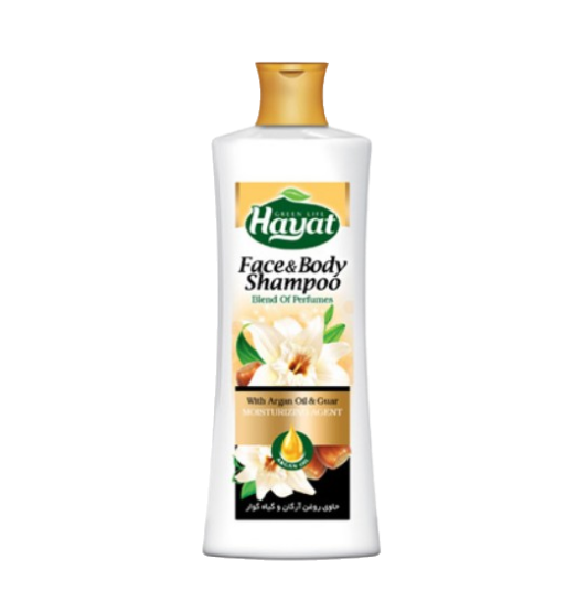 مای دارو - شامپو صورت و بدن صدفی سفید حیات