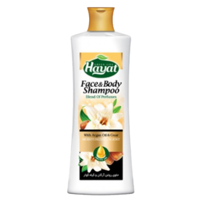 مای دارو - شامپو صورت و بدن صدفی سفید حیات