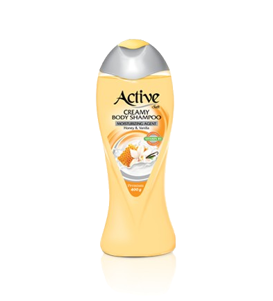 مای دارو - شامپو بدن کرمی عسل اکتیو