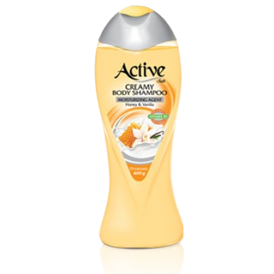 مای دارو - شامپو بدن کرمی عسل اکتیو