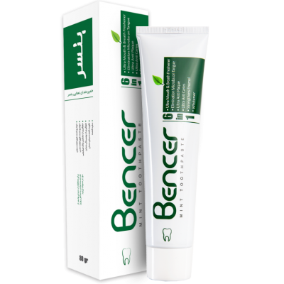 مای دارو - خمیر دندان نعناعی بنسر