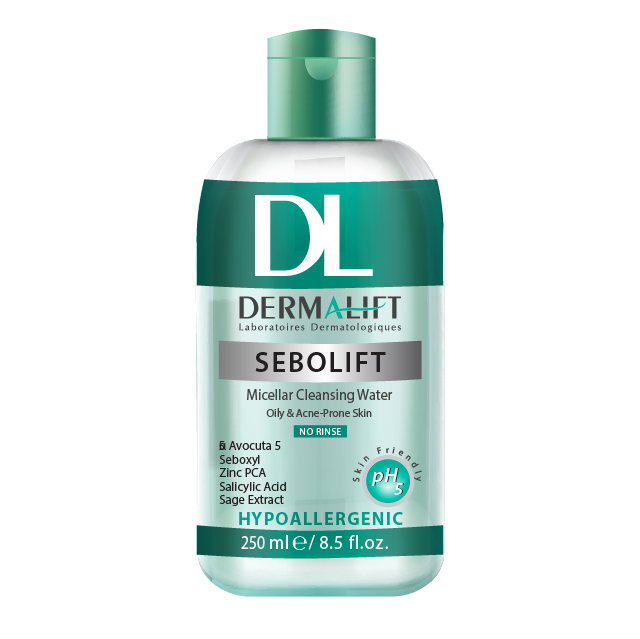 مای دارو - محلول پاک کننده میسلار سبولیفت درمالیفت(مناسب پوست های چرب و جوشدار)