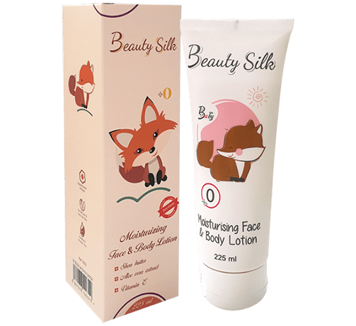 مای دارو - لوسیون صورت و بدن کودک بیوتی سیلک