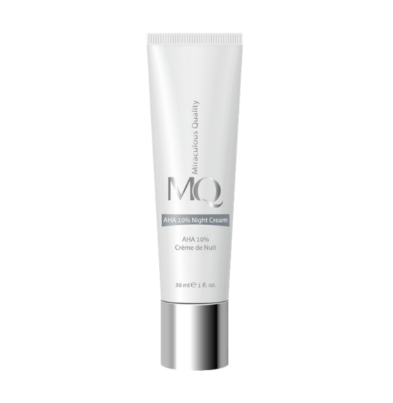 مای دارو - کرم شب لایه‌بردار AHA10%  ام کیو