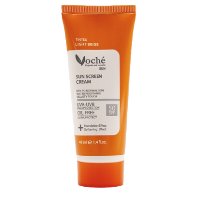 مای دارو - کرم ضد آفتاب، مناسب پوست خشک (بژ روشن) SPF50 وچه