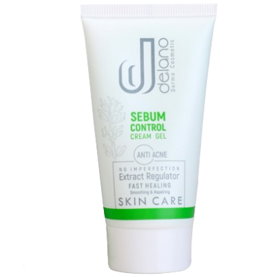 مای دارو - کرم ژل کنترل کننده چربی پوست دلانو