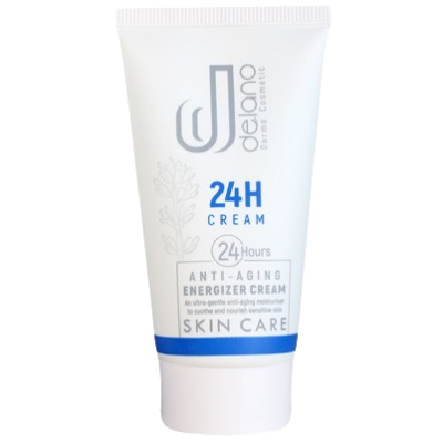 مای دارو - کرم مرطوب کننده 24 ساعته مناسب پوست های دارای چروک دلانو