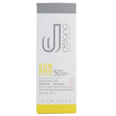 مای دارو - کرم ضد آفتاب بایوتچ بژ روشن SPF+50 دلانو