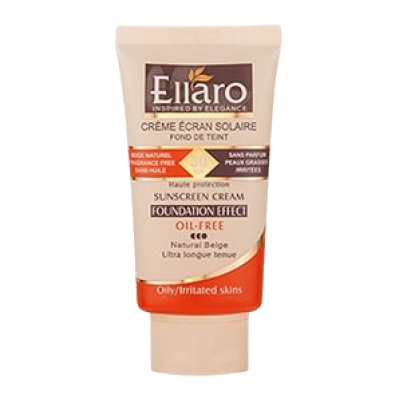 مای دارو - ضد آفتاب کرم پودری فاقد چربی  بژ طبیعی SPF 30 الارو