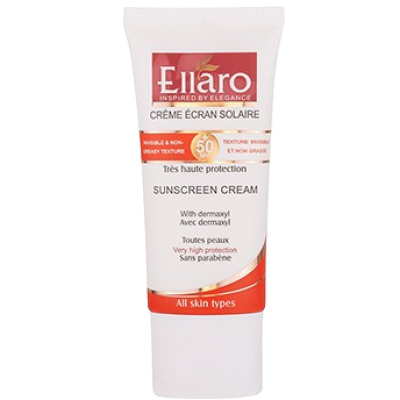 مای دارو - کرم ضد آفتاب انواع پوست بدون رنگ  SPF 50 الارو