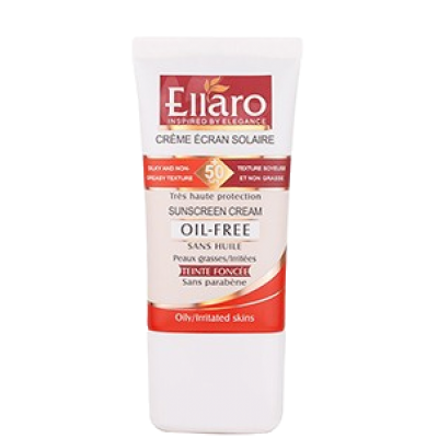 مای دارو - کرم ضد آفتاب فاقد چربی بژ طبیعی SPF 50 الارو