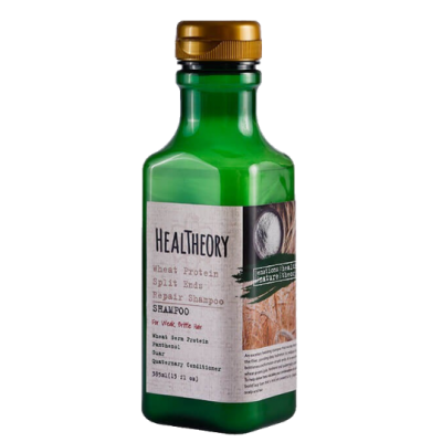 مای دارو - شامپو نرم کننده مو مناسب موهای دارای موخوره حاوی پروتئین گندم هلس تئوری