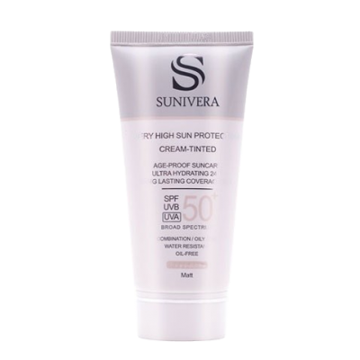 مای دارو - کرم ضد آفتاب پوست چرب مات (1: بژ روشن) SPF50 سانیورا