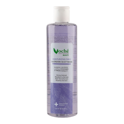 مای دارو - شامپو بدن مرطوب کننده حاوی عصاره تمشک سیاه وچه