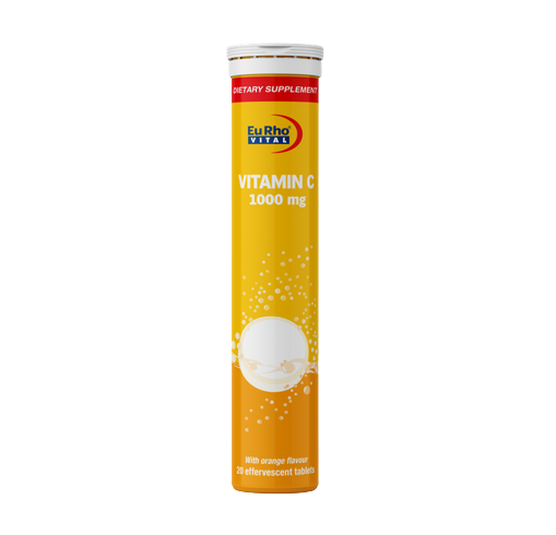 مای دارو - قرص جوشان ویتامین C 1000 میلی گرم یورو ویتال