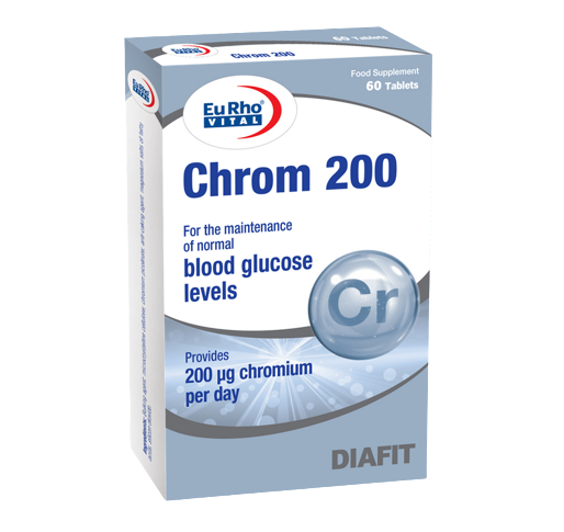 مای دارو - قرص کروم 200 میکروگرم یورو ویتال