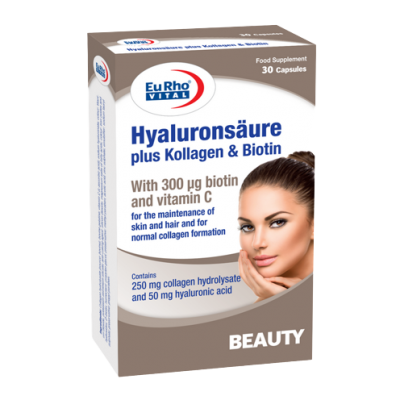 مای دارو - کپسول هیالورون سائور پلاس یورو ویتال