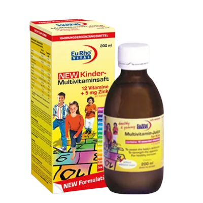 مای دارو - شربت کیندر مولتی ویتامین یورو ویتال
