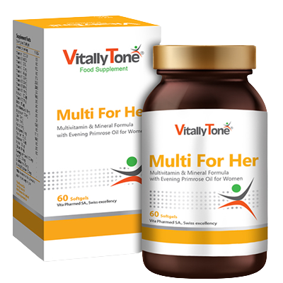 مای دارو - کپسول مولتی فور هر مخصوص خانم ها ویتالی تون