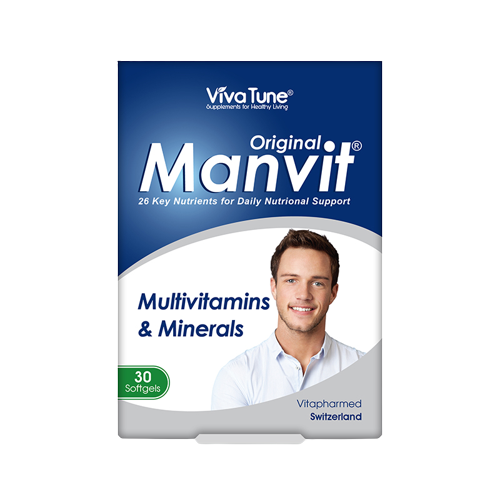 مای دارو - سافت ژل من ویت اورجینال ویواتیون مناسب آقایان