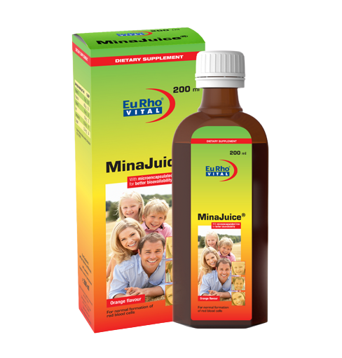 مای دارو - شربت مینا جویس یورو ویتال