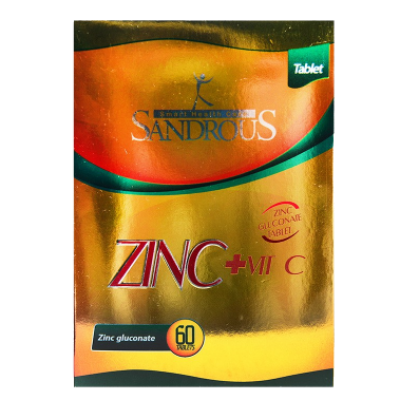 مای دارو - قرص زینک گلوکونات + ویتامین ث سندروس