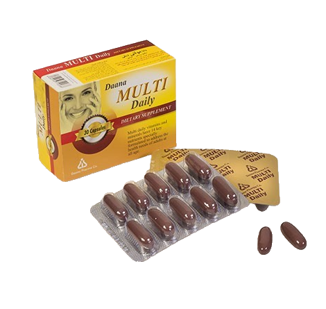 مای دارو - کپسول مولتی دیلی دانا