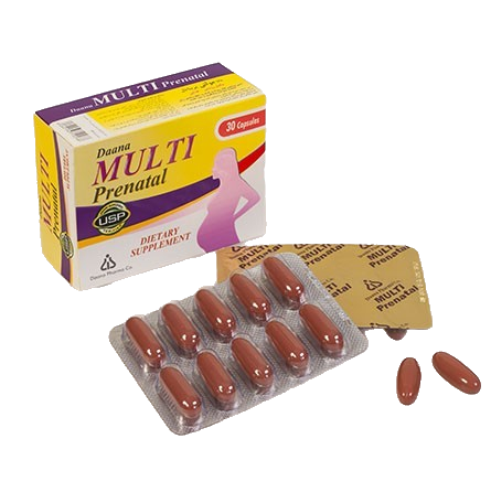 مای دارو - کپسول مولتی پریناتال دانا