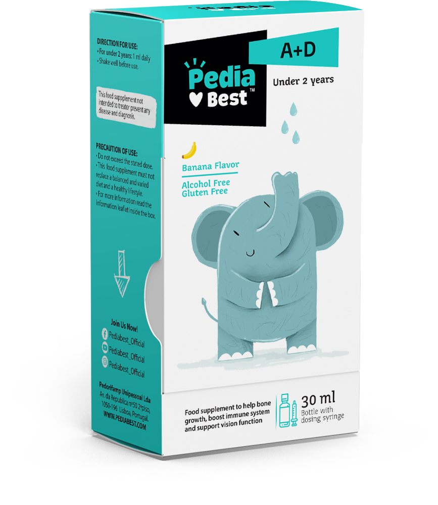 مای دارو - قطره ویتامین آ+د پدیابست