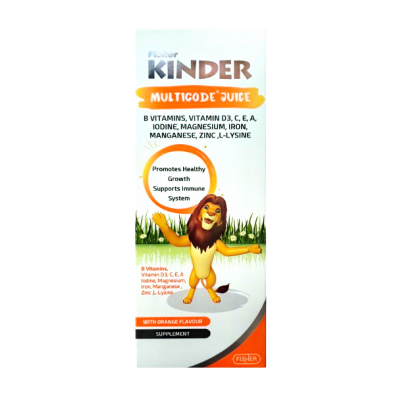 مای دارو - شربت مولتی کد فیشر کیندر