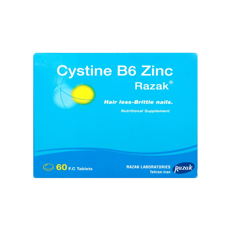 مای دارو - قرص سیستین B6 زینک رازک
