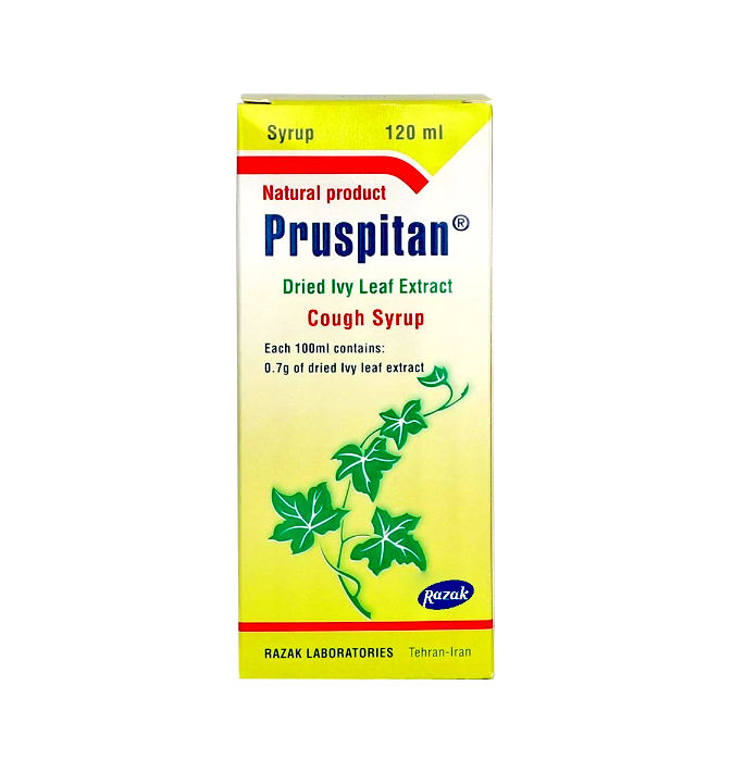 مای دارو - شربت ضد سرفه پروسپیتان رازک