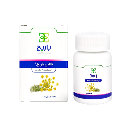 مای دارو - کپسول نرم فنلین باریج اسانس