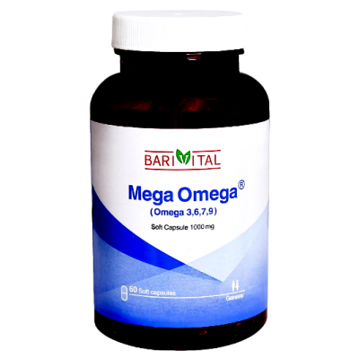 مای دارو - مگا اومگا (امگا 9، 7، 6، 3) باریج اسانس (60 عدد)