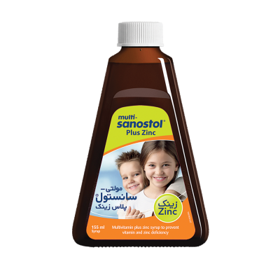 مای دارو - شربت مولتی سانستول پلاس زینک