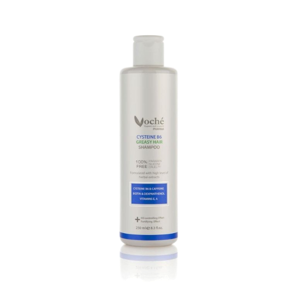 مای دارو - شامپو تقویت کننده و ضد ریزش سیستئین و ویتامین B6 مناسب موهای چرب وچه