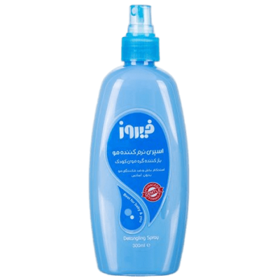 مای دارو - اسپری گره باز کن  موی سر کودک آبی ضد شکنندگی فیروز