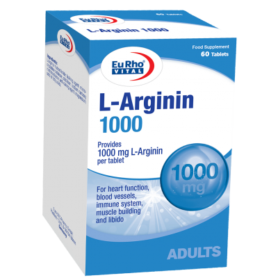 مای دارو - قرص ال آرژنین 1000 میلی گرم یورو ویتال