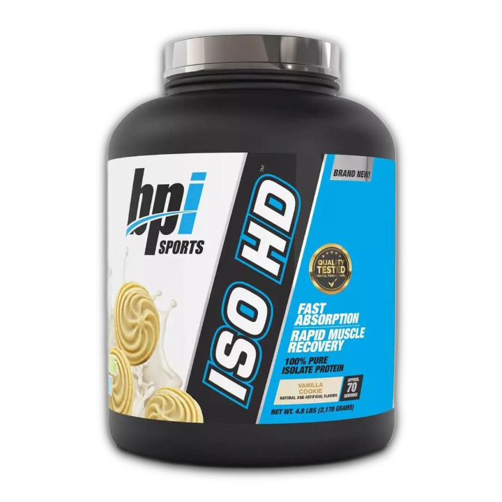 مای دارو - پودر پروتئین ایزو اچ دی (بیسکویت وانیلی) بی پی آی اسپورت