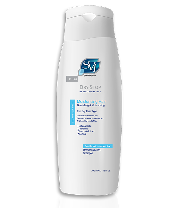 مای دارو - شامپو مخصوص موهای خشک و آسیب دیده (درای استاپ) اس وی آی