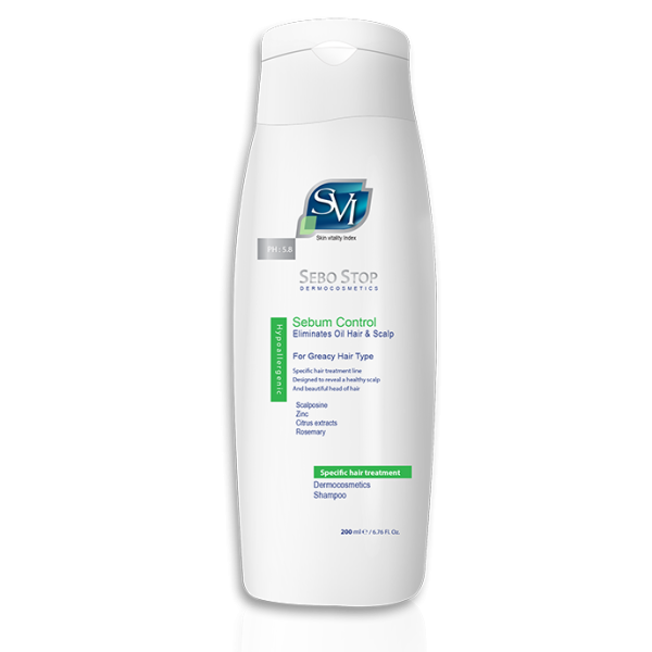 مای دارو - شامپو مخصوص موهای چرب (سبو استاپ) اس وی آی